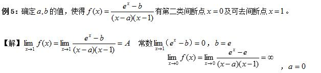 2018考研高数核心考点梳理之无穷小与函数的连续性（3）