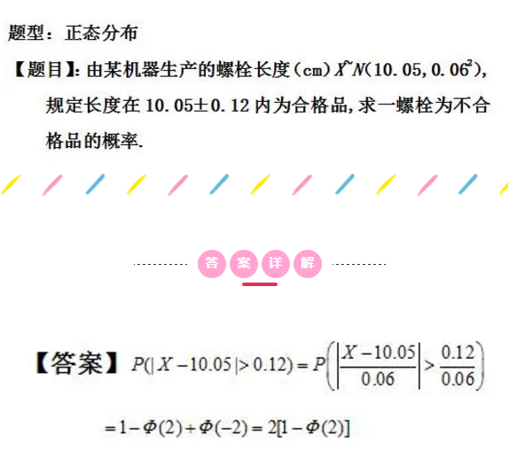 2021考研数学每日一题：正态分布