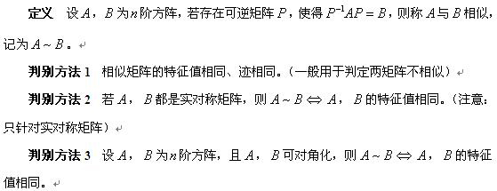 15考研数学 矩阵的等价 相似 合同的联系及判定 文都考研网