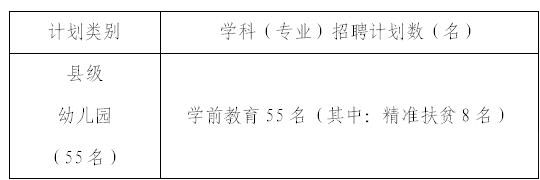 2017遵义正安县第二阶段特岗教师招聘职位表