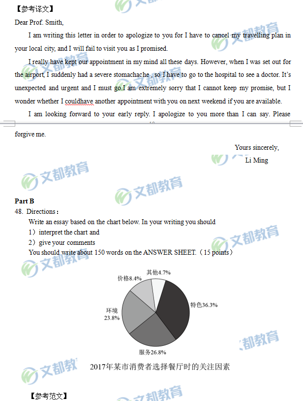 2018考研英语二真题